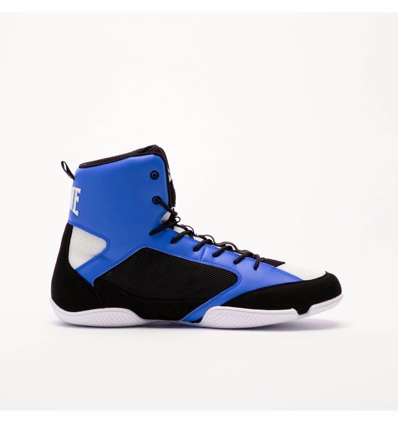 Leone PREMIUM BOXING SHOES - blue